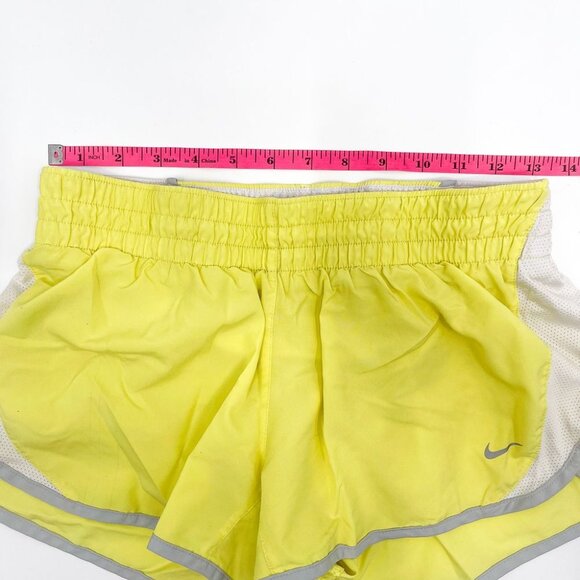 2/$30 Nike Tempo Athletic Running Dri-Fit Jogging Shorts Yellow Workout Medium - Picture 7 of 7